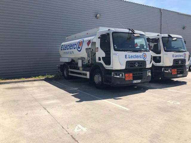 Camions de fioul E.Leclerc Energies